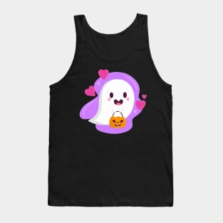 Kawaii Ghost Tank Top